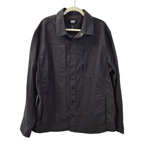 Duluth Trading Co Alaskan Hardgear Stone Run Standard Fit Overshirt Shacket XL